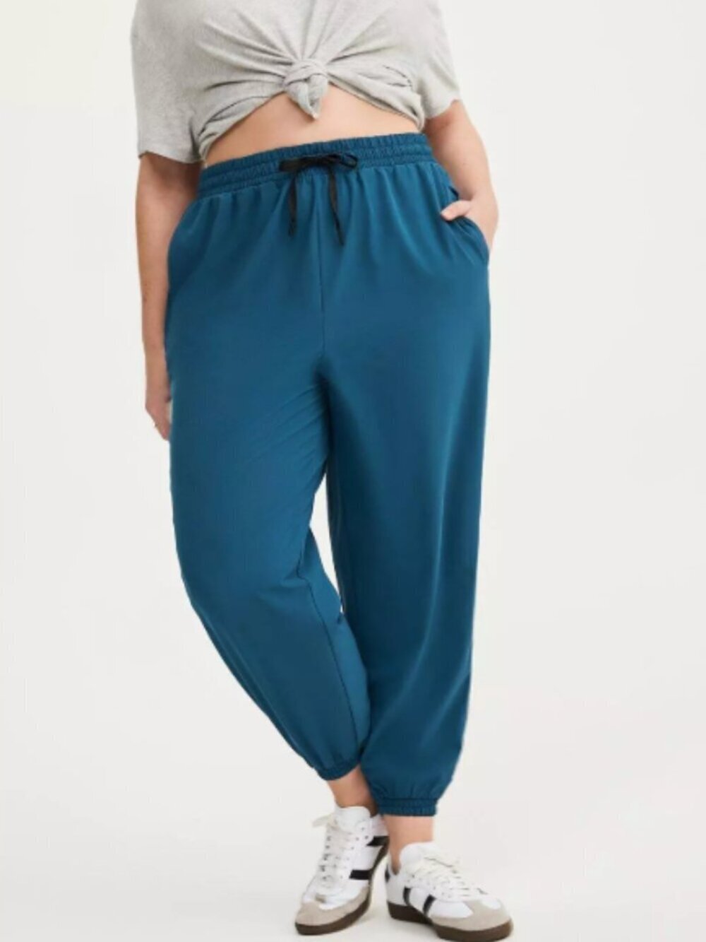 TORRID Stretch Woven Active Jogger Blue Pants Women's (3X)